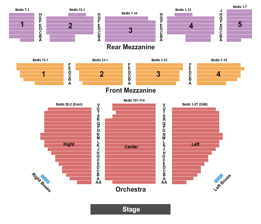 Imperial Theatre Smash Seating Chart